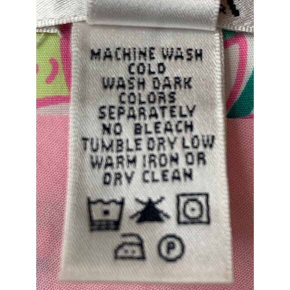 VTG Lilly Pulitzer Ingrid Skirt Size 8 A-Line Pleated Embroider Hem RL10432 - Picture 4 of 9